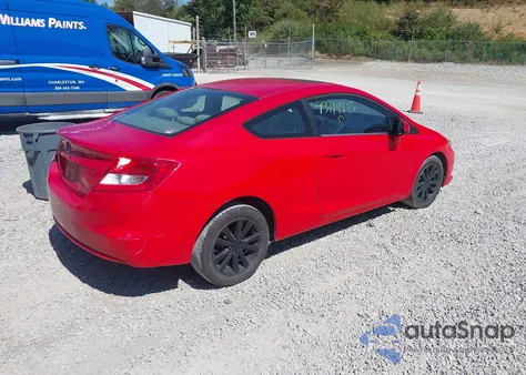 2012 Honda Civic Ex from USA, damaged, VIN 2HGFG3B89CH521360